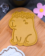 Sausainių formelė Kapibara Capybara Pavasaris