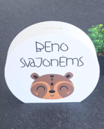 3D Taupyklė su vardu Svajonėms