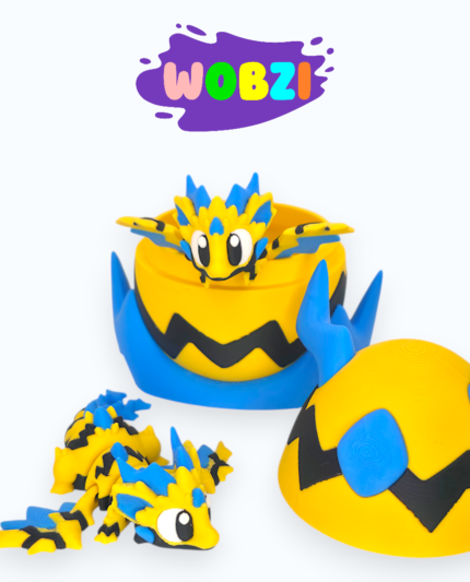 Drakoniukas su kiaušiniu "Žaibas"