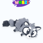 3D Flexi figūrėlė "Meškėnas Raccoon"