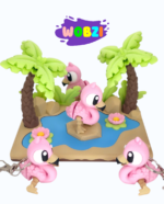3D Raktų pakabukas „Flamingas“