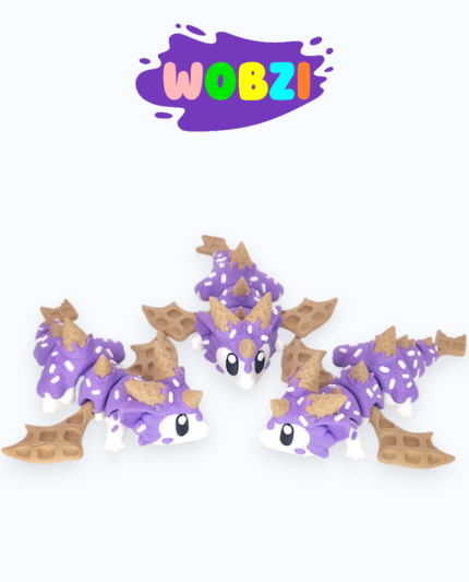 3D žaisliukas Drakoniukas "Sausainis"