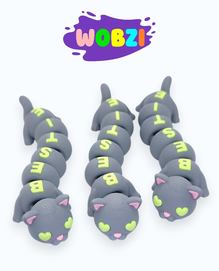 3D Flexi figūrėlė katytė Bestie4 3D Flexi figūrėlė katytė "Bestie"