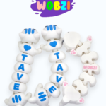 Flexi fidget figūrėlė kačiukas „Myliu Tave"