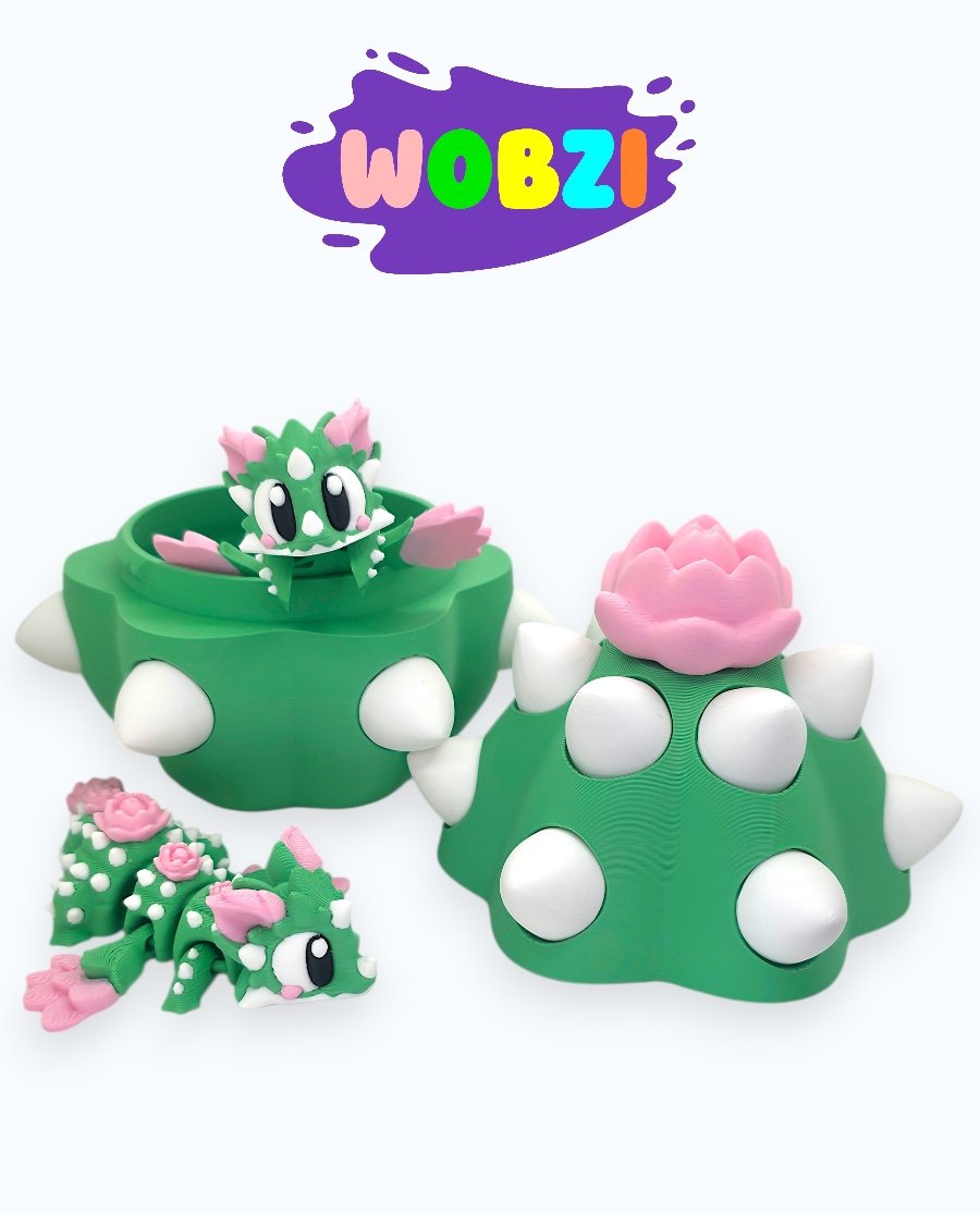 wobzi2 Drakoniukas su kiaušiniu "Kaktusas" - Image 1